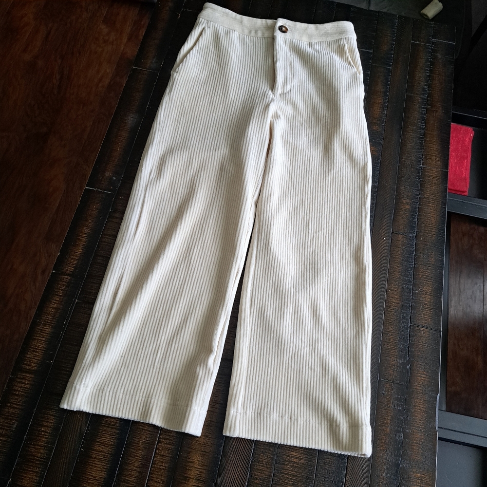 Lucy Paris Wide Cropped Leg Pants, S